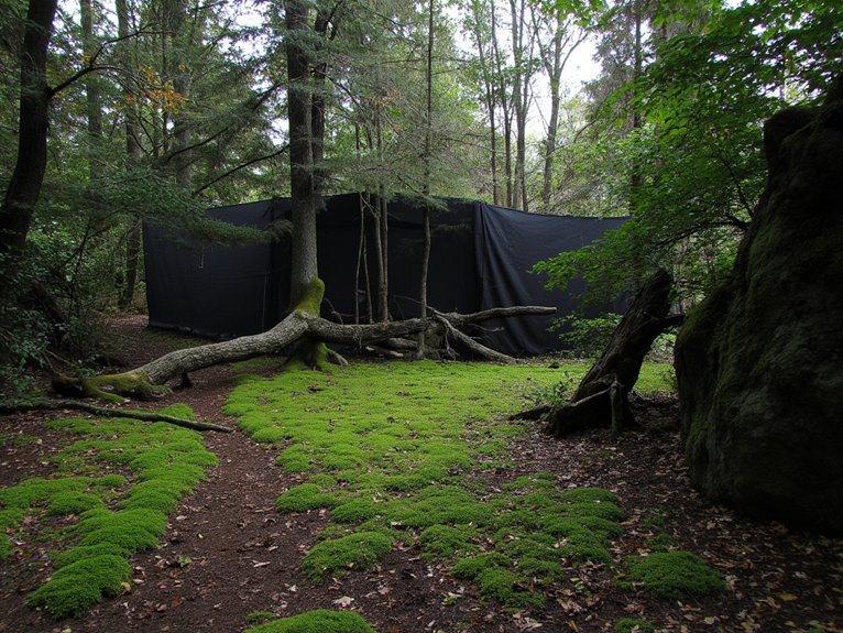 camouflage concealment hidden entrances