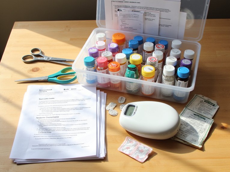 essential medication and documentation