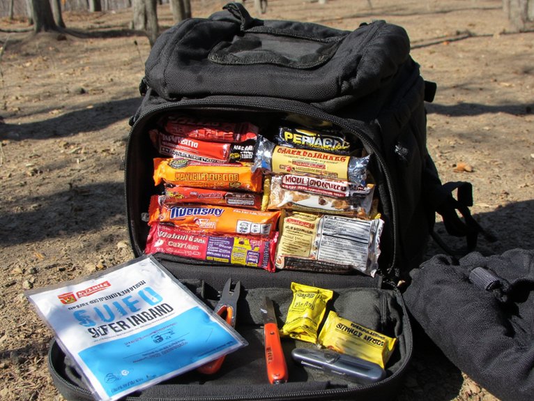 high calorie shelf stable snacks