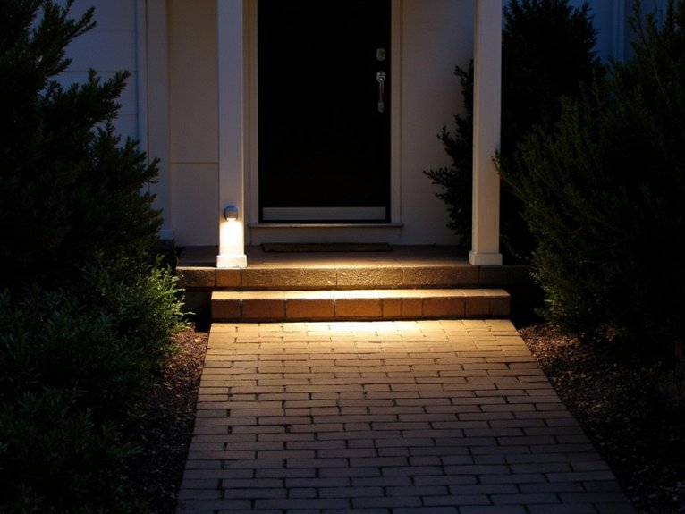 motion sensor outdoor lighting placement