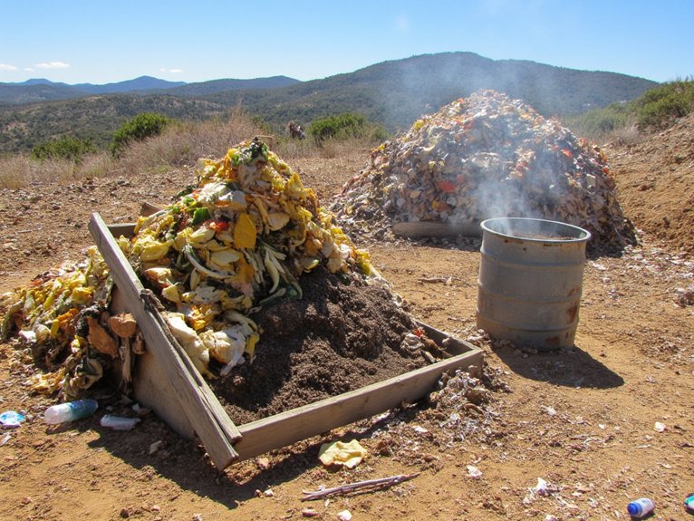 off grid waste management challenges
