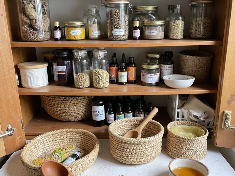 prepare store grow herbs