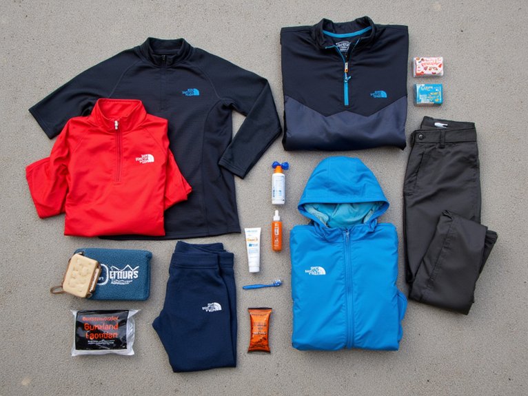 proper clothing and hygiene essentials