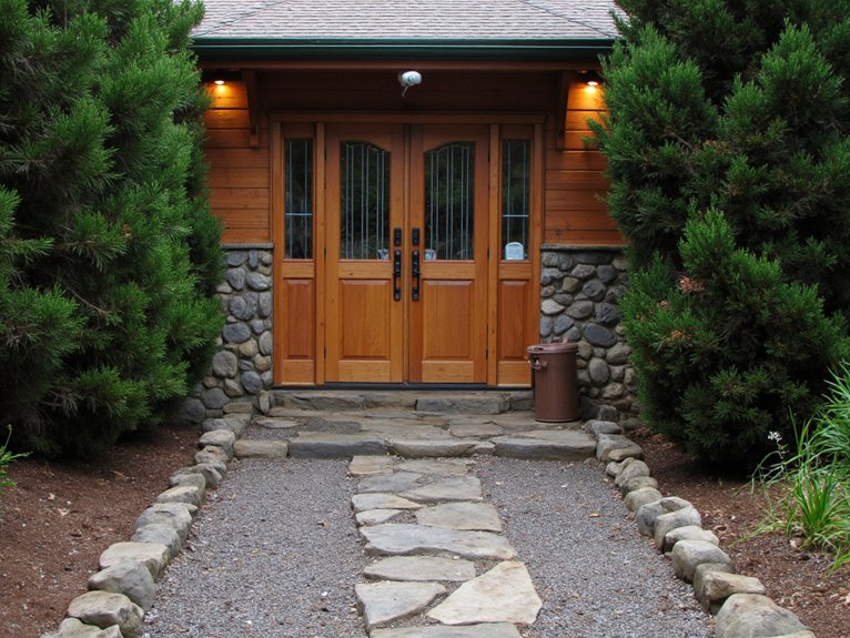 secure doors and windows