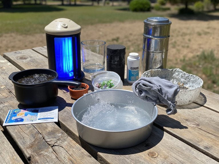 water purification survival methods