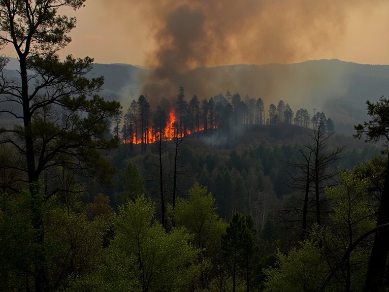 wildfires expand across regions